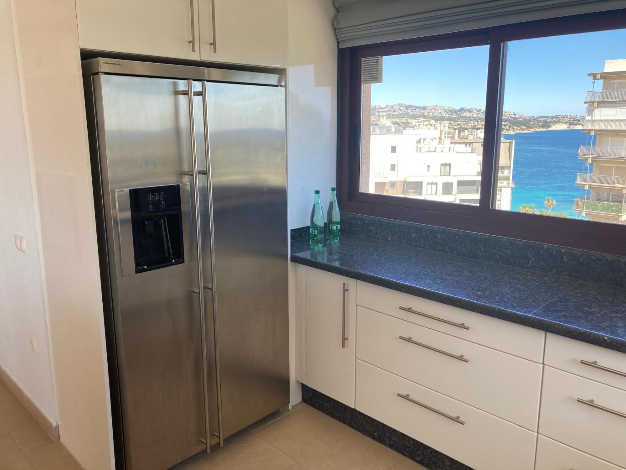 Atico Duplex Penthouse Rosa Marina Club Nautico Calpe Penon Sea View Apartment Exterior foto