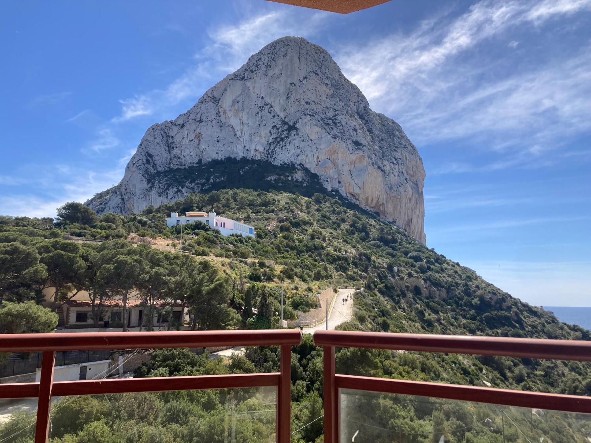 Atico Duplex Penthouse Rosa Marina Club Nautico Calpe Penon Sea View Apartment Exterior foto